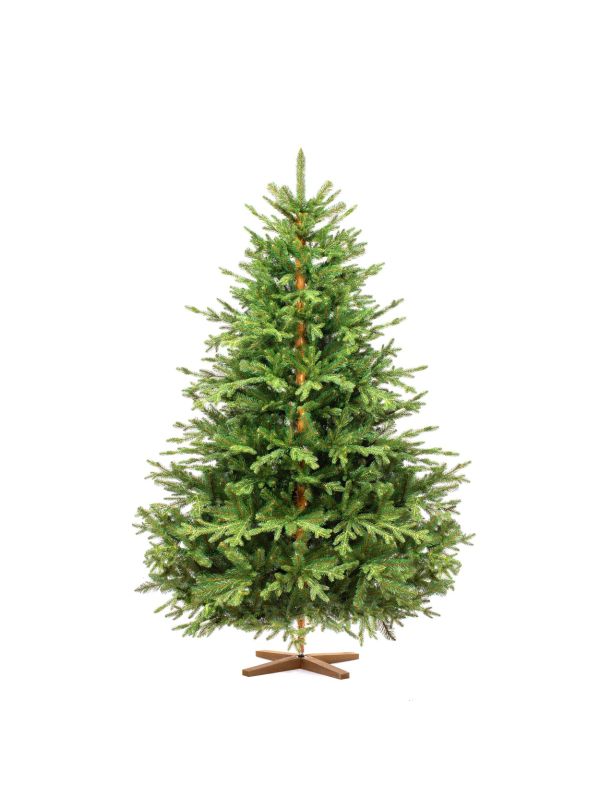 Alpine fir FairyTrees FT33-180 – artificial Christmas tree featuring a characteristic bell shape for a harmonious look.