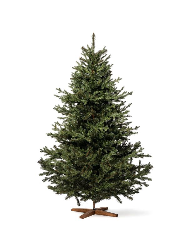 Alpine fir FairyTrees FT33-180 – artificial Christmas tree featuring a characteristic bell shape for a harmonious look.