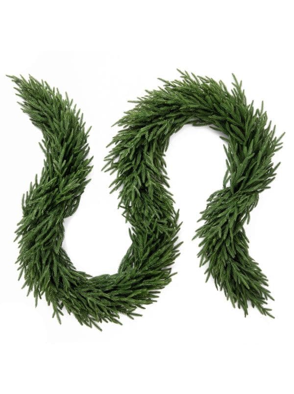 Soft Slim Christmas Garland 150 cm for Table, Window, Windowsill