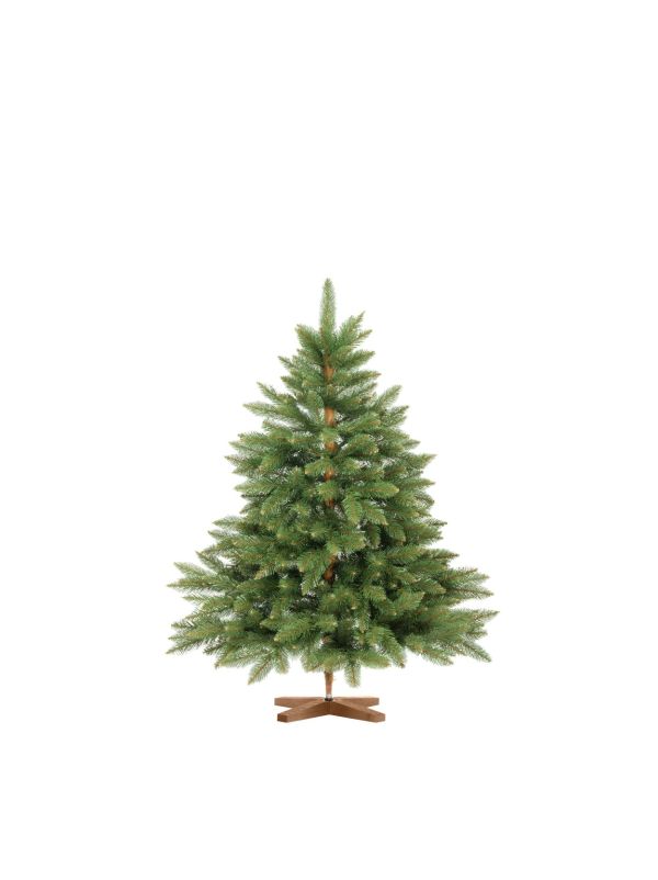 Artificial Christmas Tree Nordmann Fir with bronze Fairytrees FT14B 120 cm