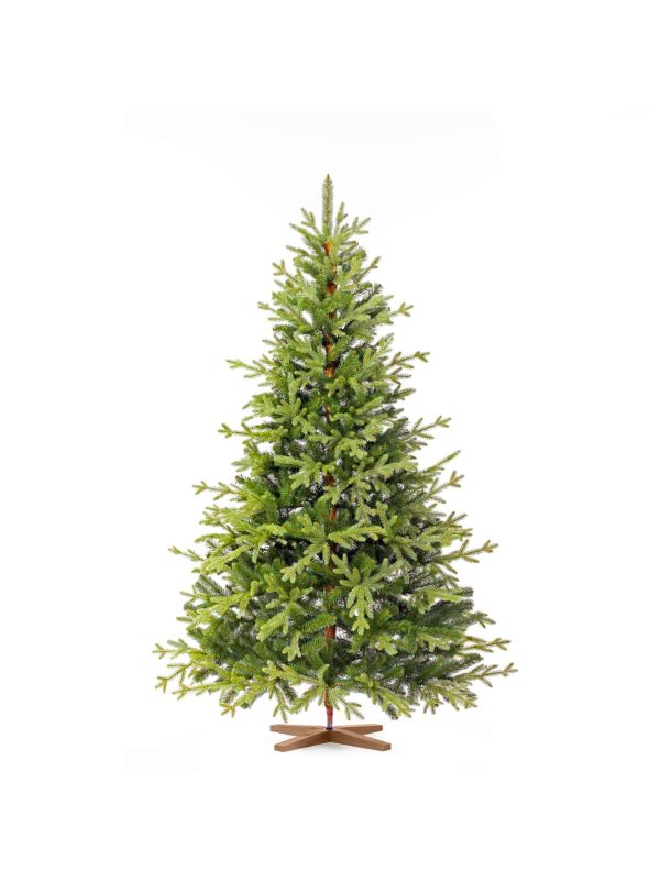 Artificial Christmas Tree Bavarian Fir Premium PE Fairytrees FT32 180 cm