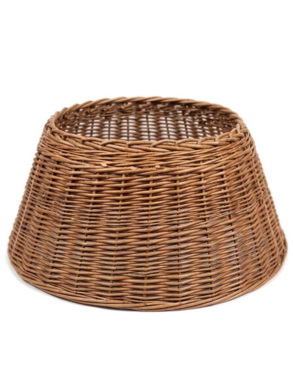Wicker cover for the Fairytrees Christmas tree stand, Light Brown