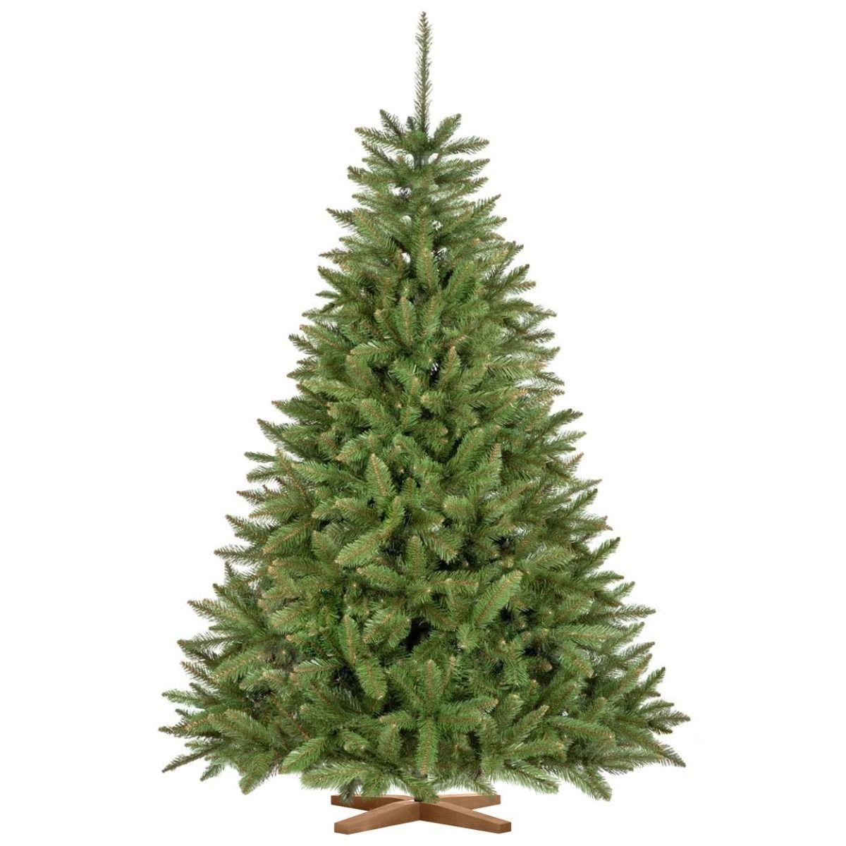 Artificial spruce Christmas tree 180 cm: recycled | FairyTrees FT01