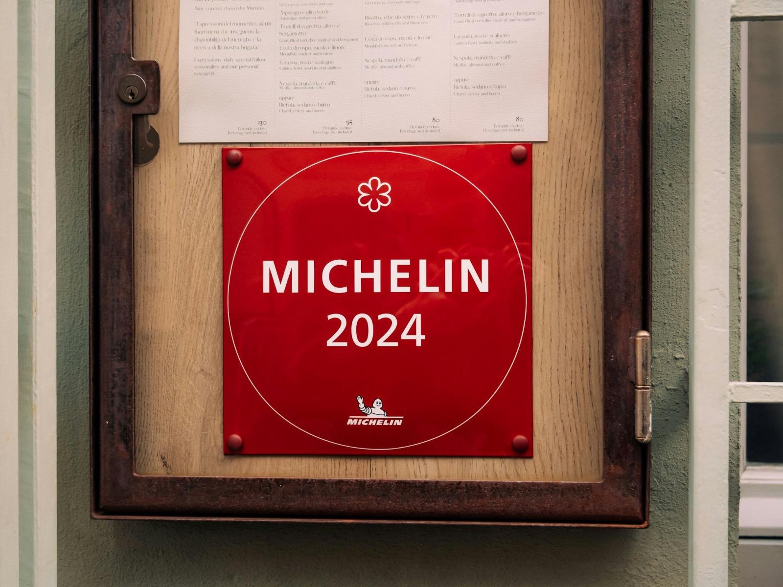 A Michelin-starred restaurant in Rimini, Italy.
